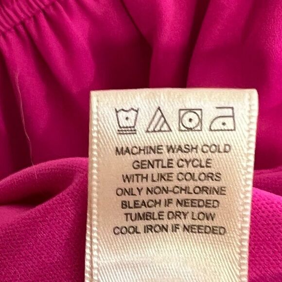 🚨4/$25 Allison & Kelly Pink Flutter Dress Size Medium - Picture 5 of 5